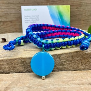 Lollipop Kandi Choker Rainbow Rave Necklace