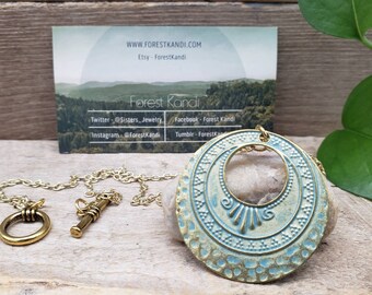 Gold Necklace, Unique Jewelry