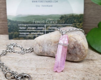 Pink Crystal Necklace