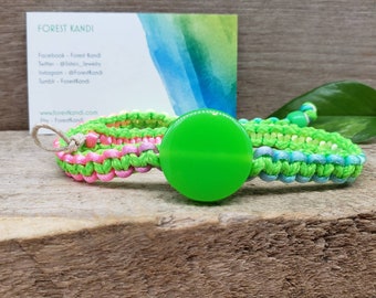 Lollipop Kandi Choker Rainbow Rave Necklace