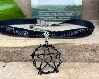 Black Velvet Choker Necklace