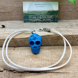 Skull Leather Necklace