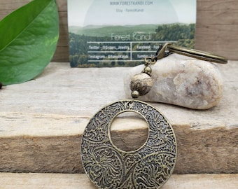 Antique Bronze Keychain