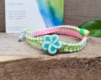 Flower Choker Pastel Rainbow Rave Necklace