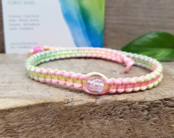 Glow-in-the-Dark Choker Rainbow Rave Necklace