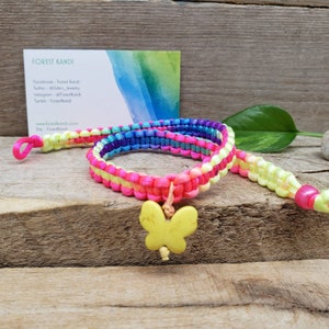 Butterfly Choker Rainbow Rave Necklace