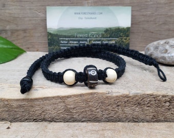 Black Hemp Choker Necklace