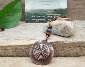 Copper Keychain
