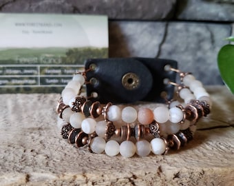 Multiple Strand Beaded Bracelet
