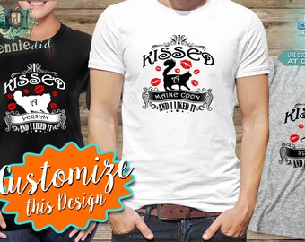 Cat Lover Shirt - I Kissed a Cat and I liked it, Cat Lover Gifts, Cat, Cat Shirt Made in USA SM-6X