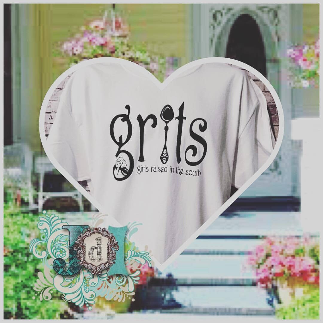 Grits Girls This Girl Was Raised In Louisville T-Shirt