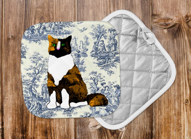 Kitchen Decor Cat Lady Cat Lover Gift Cat Pot Holder Selkirk Rex Pot Holder Cat Mom Selkirk Rex Decor Gifts under 20 Crazy Cat Lady