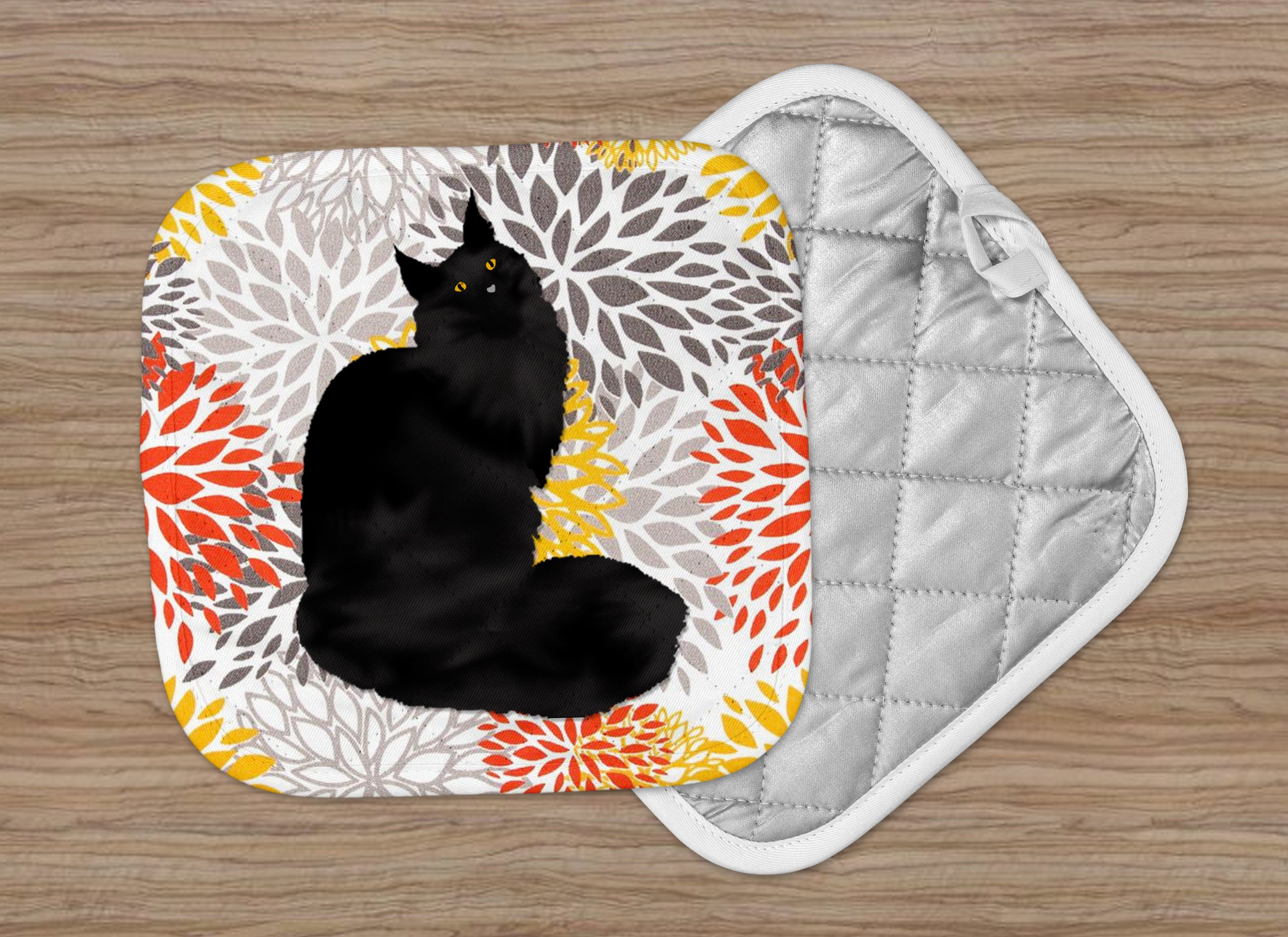 Maine Coon Pot Holder Cat Pot Holder Kitchen Decor Maine Etsy