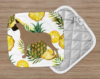 Great Dane Pot Holder, Dog Pot Holder, Dog Lover Gift Idea, Kitchen Decor, Great Dane Decor, Crazy Dog LadyGift, Gifts under 20