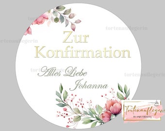 Cake topper pour communion ou confirmation, baptême...