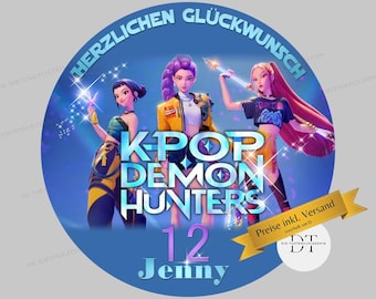 Tortenaufleger Geburtstag Damon Kpop Hunters