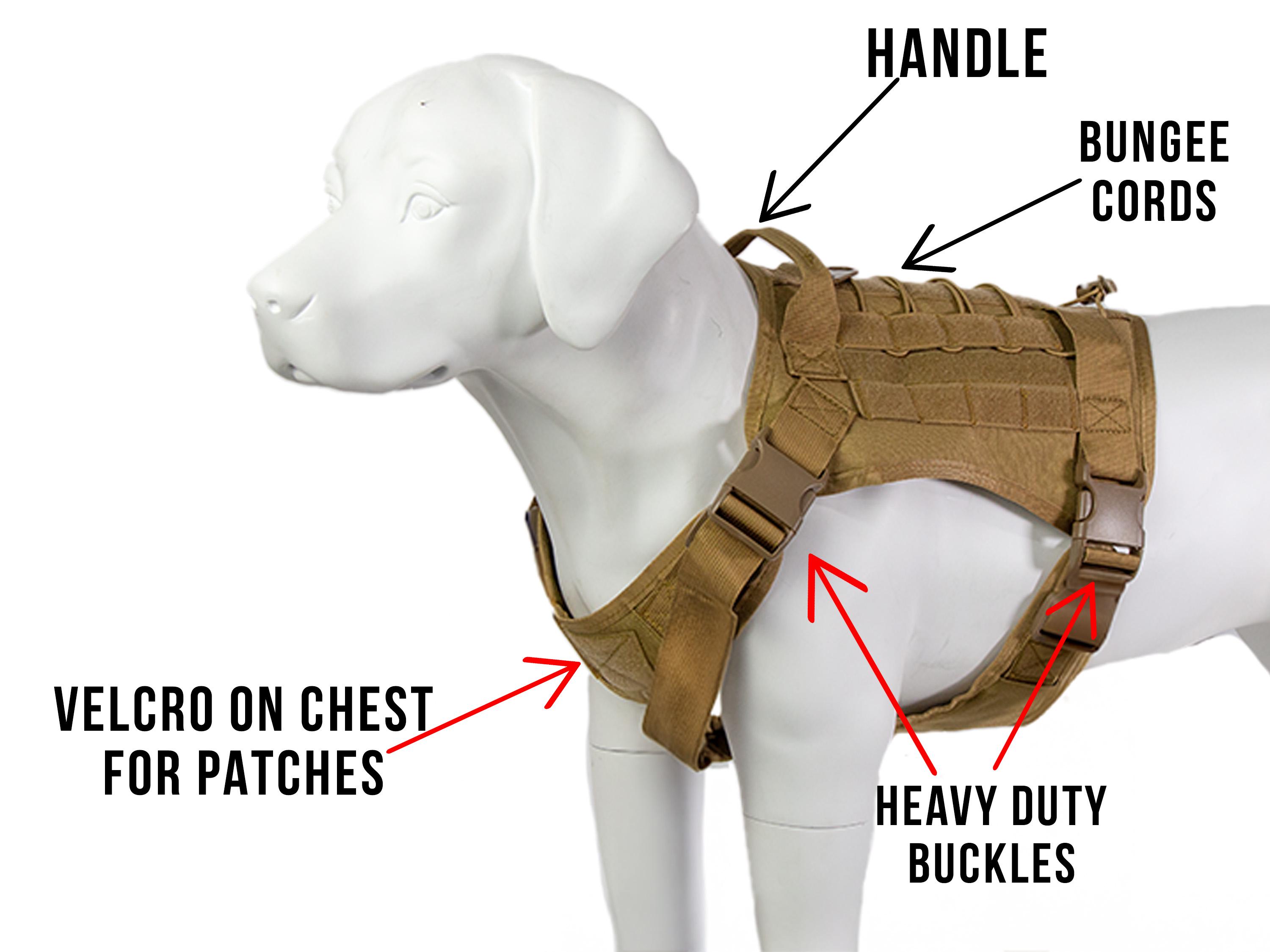 Dog Gear Service Dog Vest For Chihuahua Chihuahua Tactical Vest