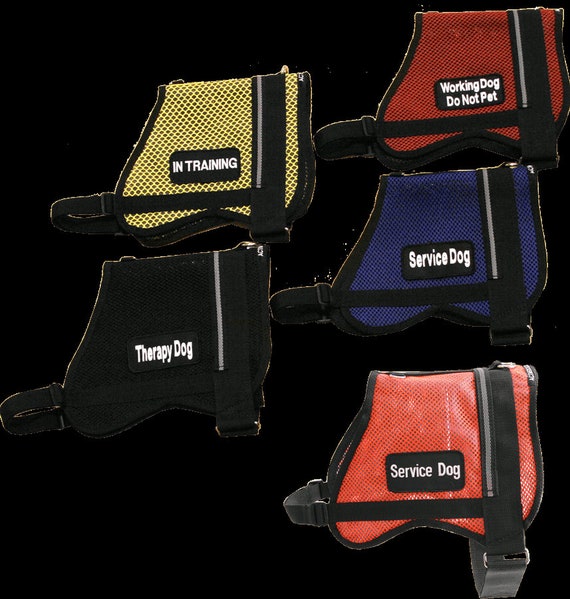 mesh service dog vest