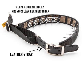Keeper Collars Custom Dog Collars Prong Keeper Collar HIDDEN PRONG