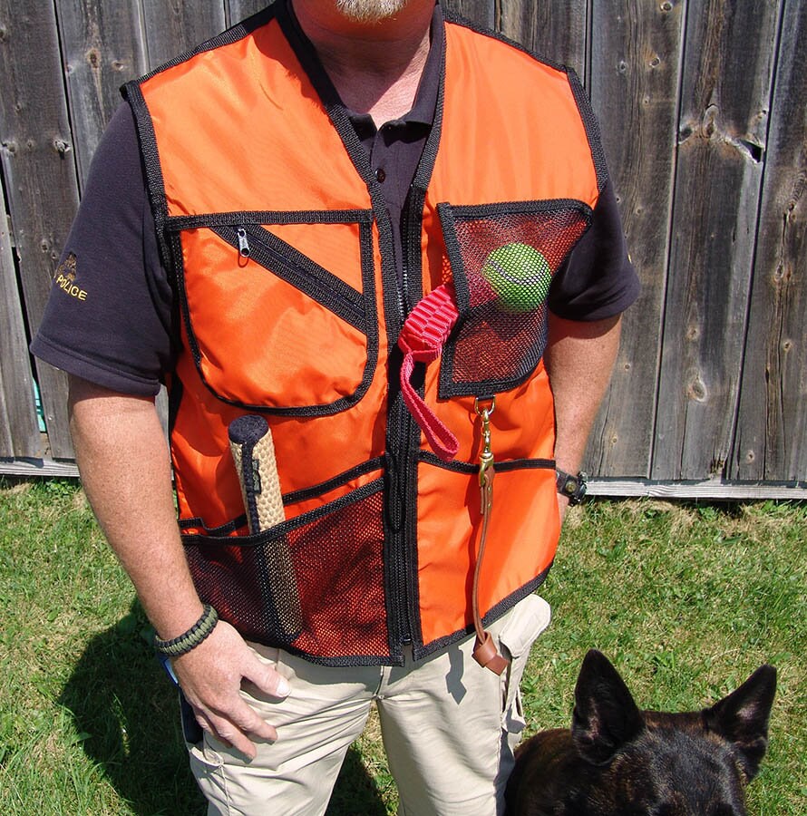 k9 handler training vest