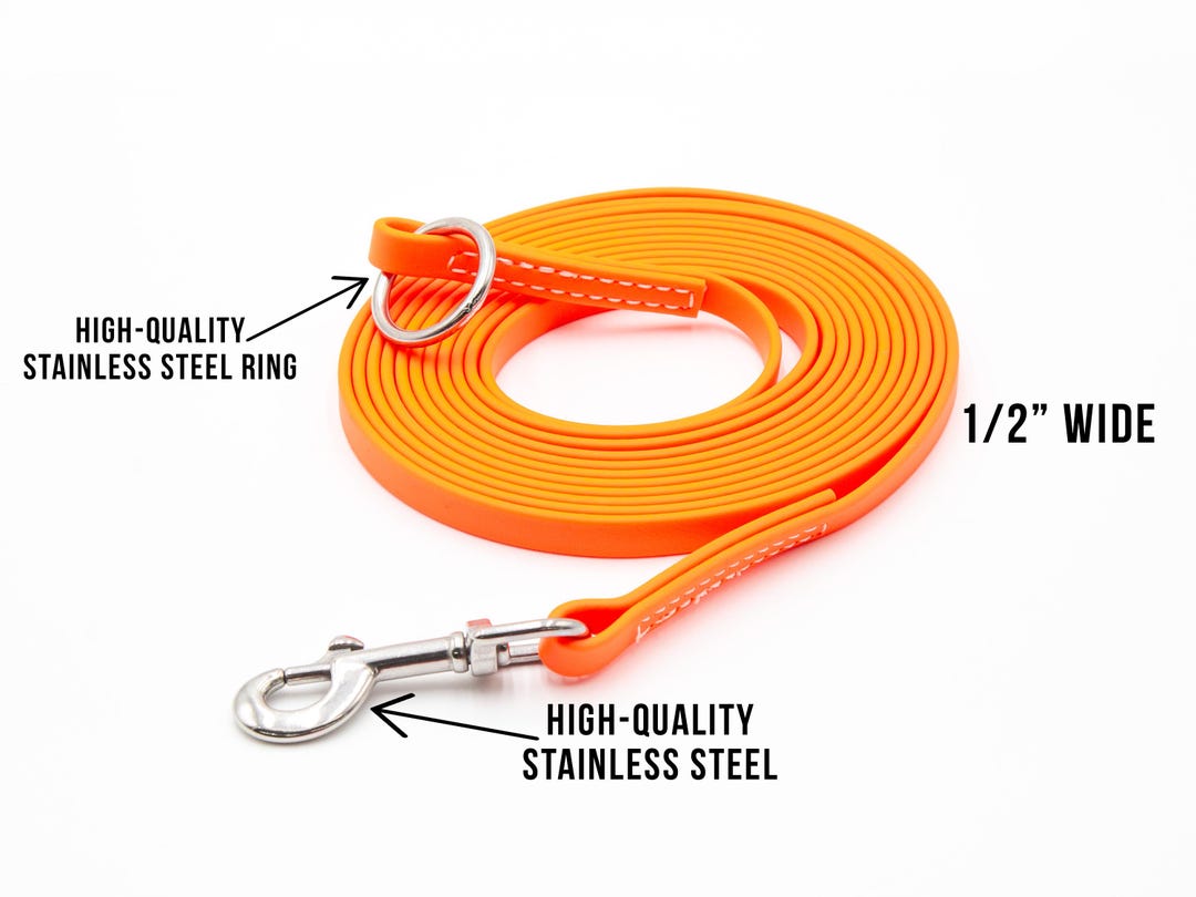 15' or 33' Biothane Tracking Line - by Leerburg - Etsy