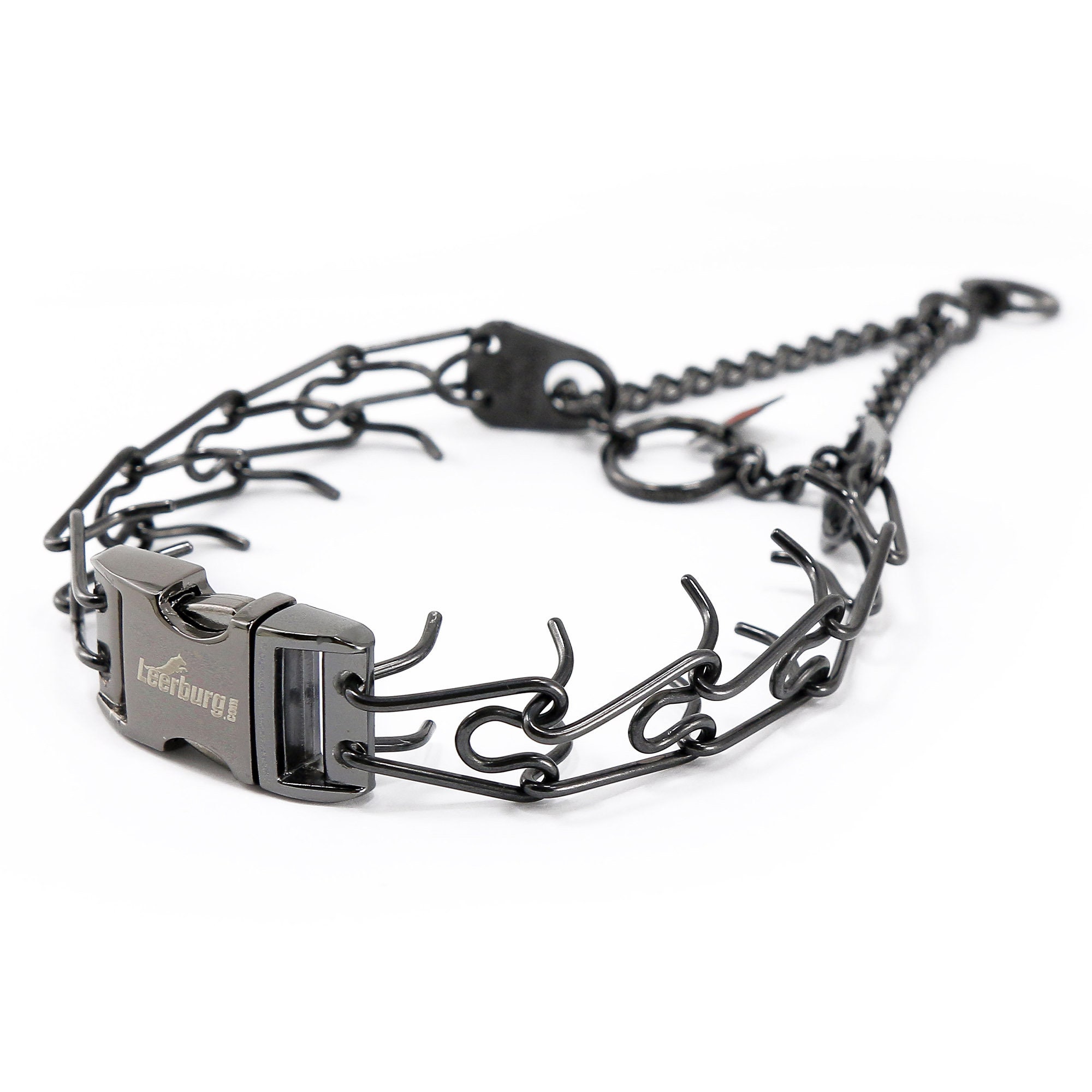 prong collar with clasp