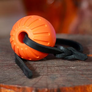 Foam Ball with Leather Strap Handle by Leerburg