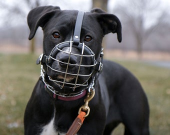 Leerburg's Standard Wire Basket Muzzle