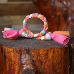 Braided Fleece Puppy/Dog Tug