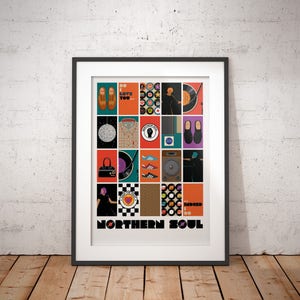 Northern Soul - Keep The Faith - impression d'art signée
