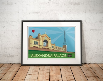 Alexandra Palace Etsy
