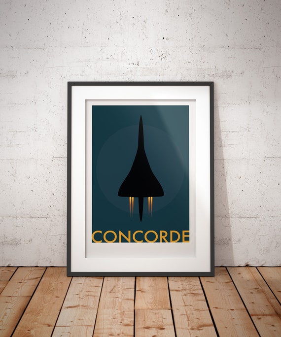 Concorde - Afterburner Signed Art Print - Etsy
