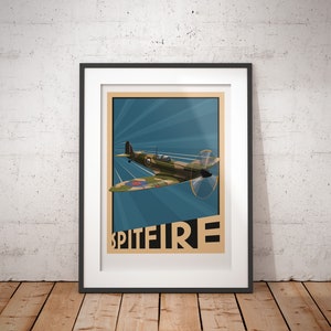 Spitfire - signed art print