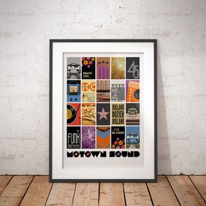 Motown Sound - signed art print