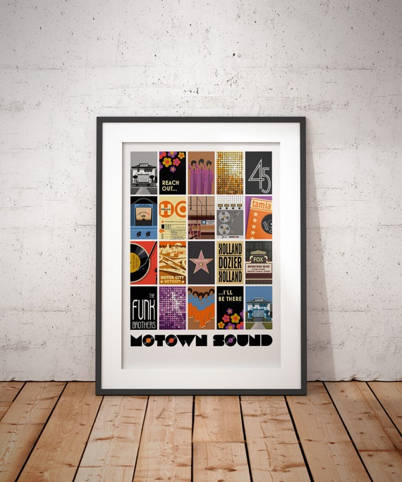 Motown Record Print Out