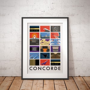 Concorde - The Collection signierter Kunstdruck