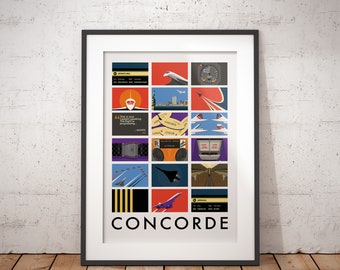 Concorde -  The Collection signed art print