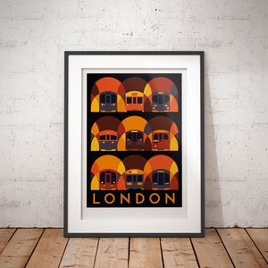 London Underground Tube Station - District - signed art print