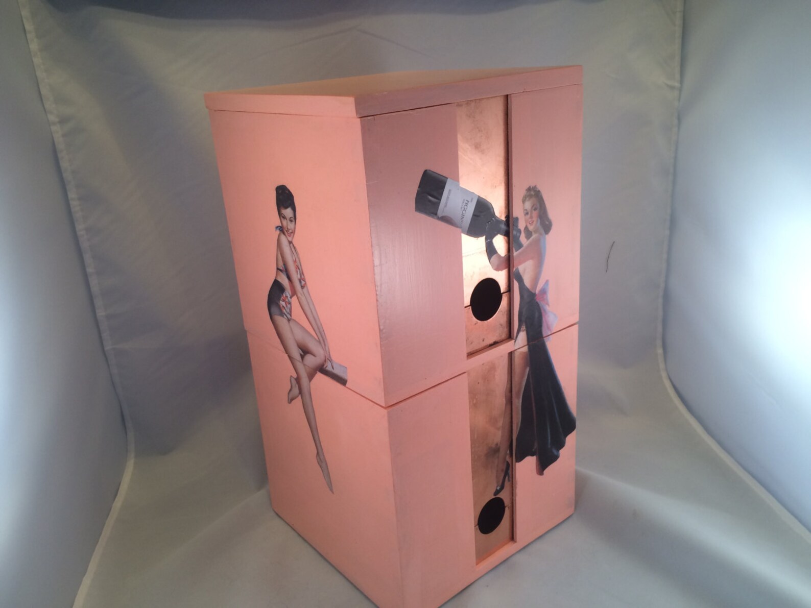 Stackable boxed wine containers Etsy