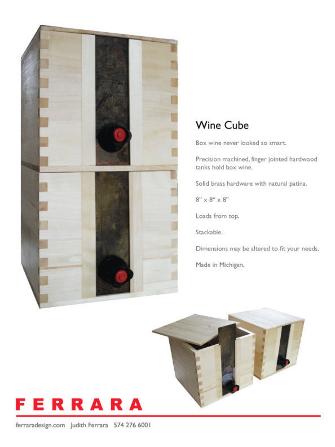 Stackable boxed wine containers Etsy