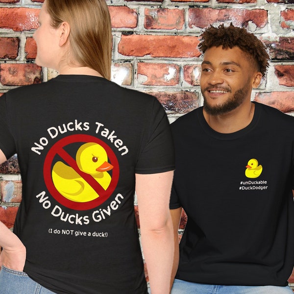 No ducks given / I don't give a duck funny t-shirt for offroad / Jeep Wrangler shirt / Cherokee Off Road Tee / Crawler /We don't need roads