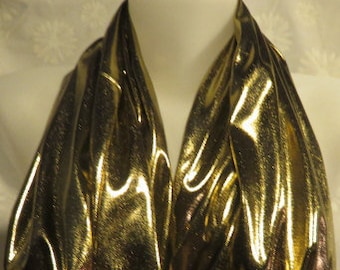 Gold Scarf, Sparkly Sexy scarf, New Year's Scarf