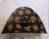 Laurel Burch Angels Cat Tent, Laurel Burch fabric Cat Cave, Cat Lover Gift Cat bed, dog lover gift, cat hide bed, dog bed, rescue cat cave