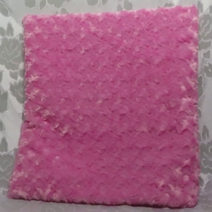 Pale Pink Minky Catnip Pad, Refillable Catnip Mat, Crinkle Catnip Mat, Cat Lover Gift, Mimi Catnip, Catnip Bed