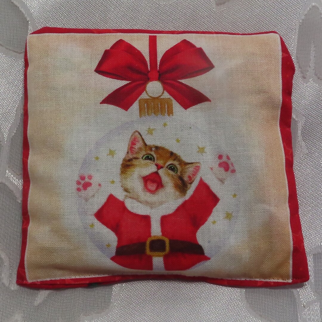 Christmas Catnip, Christmas Cats on Toys, Cat Lover Gift, Secret Santa