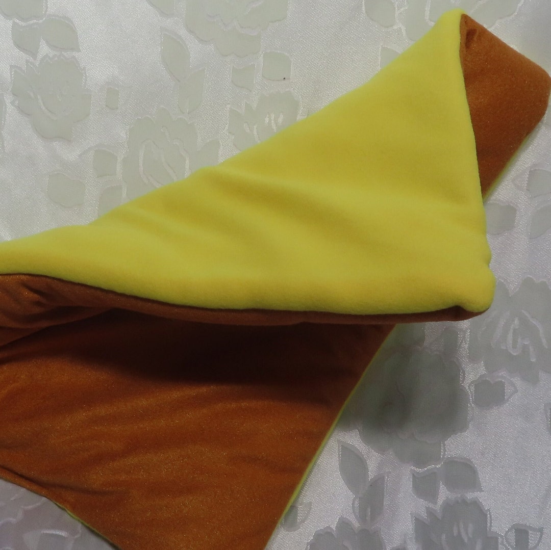 Yellow & Gold Cat Carrier Pad Polar Fleece Cat Breeder Etsy