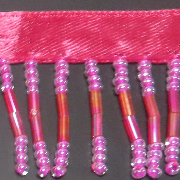 Beaded Fringe Trim Etsy