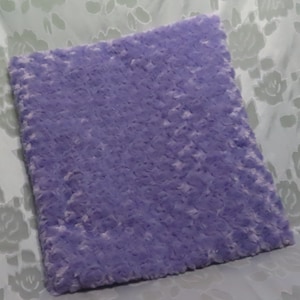 Lavender Minky Catnip Pad, Refillable Catnip Mat, Crinkle Catnip Mat, Cat Lover Gift, Mimi Catnip, Catnip Bed