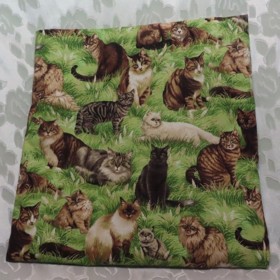 Cats Crinkle Catnip Mat Refillable Crinkle catnip pad Soft Catnip Bed Cat Lover Gift Catnip toy Mimi catnip Cats in grass