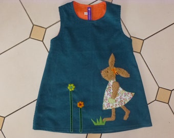 Kinderkleid Häschen